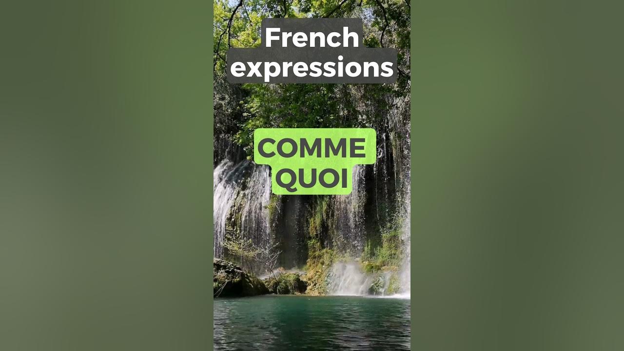 What Does COMME QUOI Mean shorts YouTube what-does-quoi-mean-in-french-my-paris-itinerary