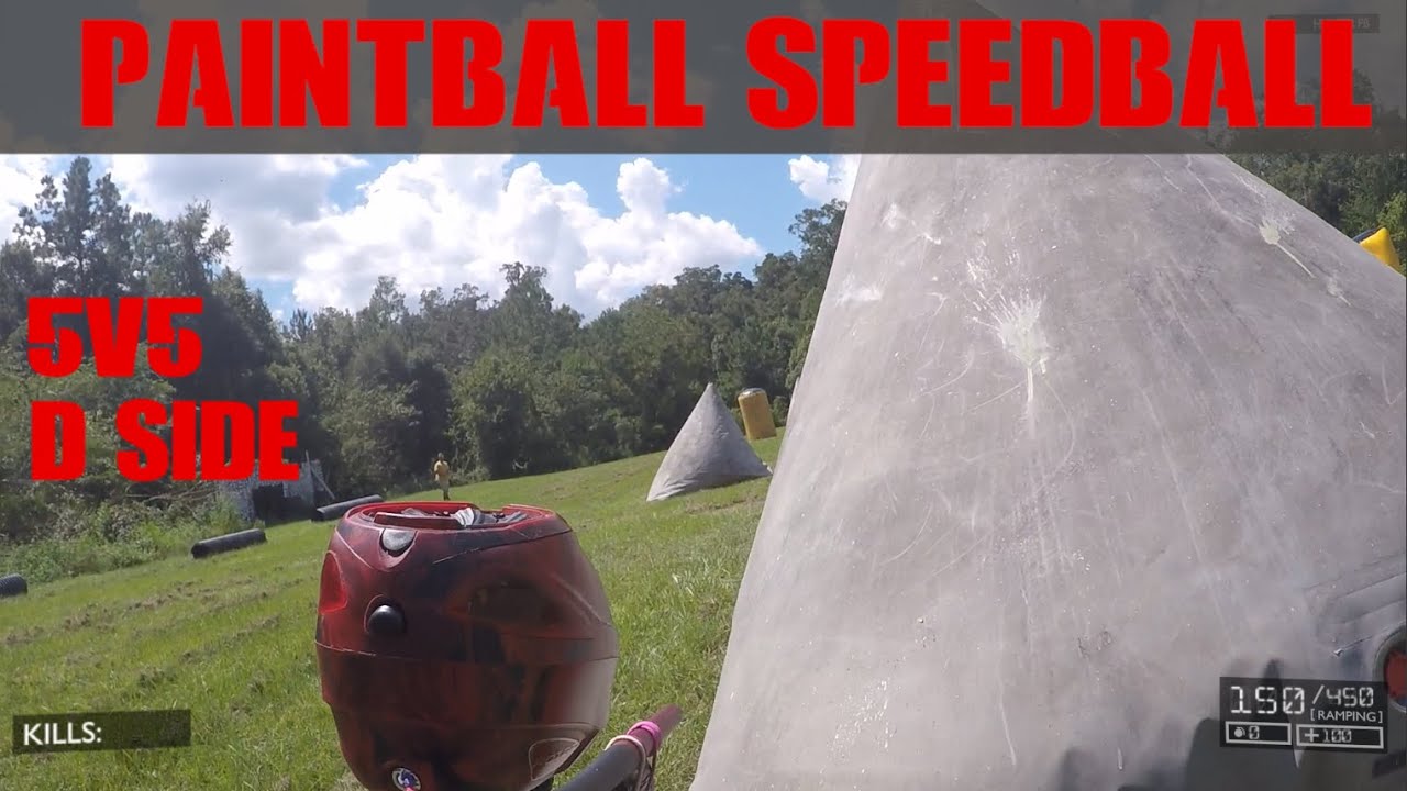 Paintball Speedball gameplay 5v5 YouTube