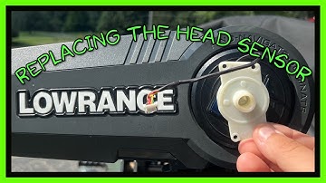 Replacing Lowrance Ghost Head Sensor.