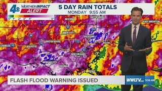 New Orleans Weather: Tropical moisture funneling flooding rains to Gulf Coast