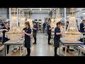 Inside a Crystal Factory: Making a 24K Gold Crystal Chandelier (Full Process)