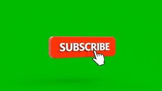 50 Subscribe GreenScreen - 4K Minimalist YouTube Subscribe Button Animations Pack #greenscreen