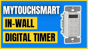 myTouchSmart 24-Hour in-Wall Digital Timer