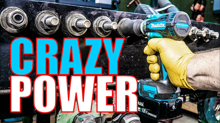 IMPRESSIVE POWER - NEW 18V Makita XWT14 Impact Wrench Review - [430 FT-LBS]