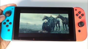 The Witcher 3: Wild Hunt — Complete Edition | Nintendo Switch handheld gameplay