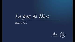 Video thumbnail of "HIMNO 451 La paz de Dios"