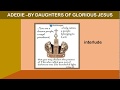 Adedie  Daughters of Glorious Jesus#Lyric Video