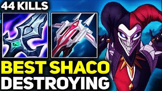 RANK 1 BEST SHACO SHOWS HOW TO DESTROY! | League of Legends