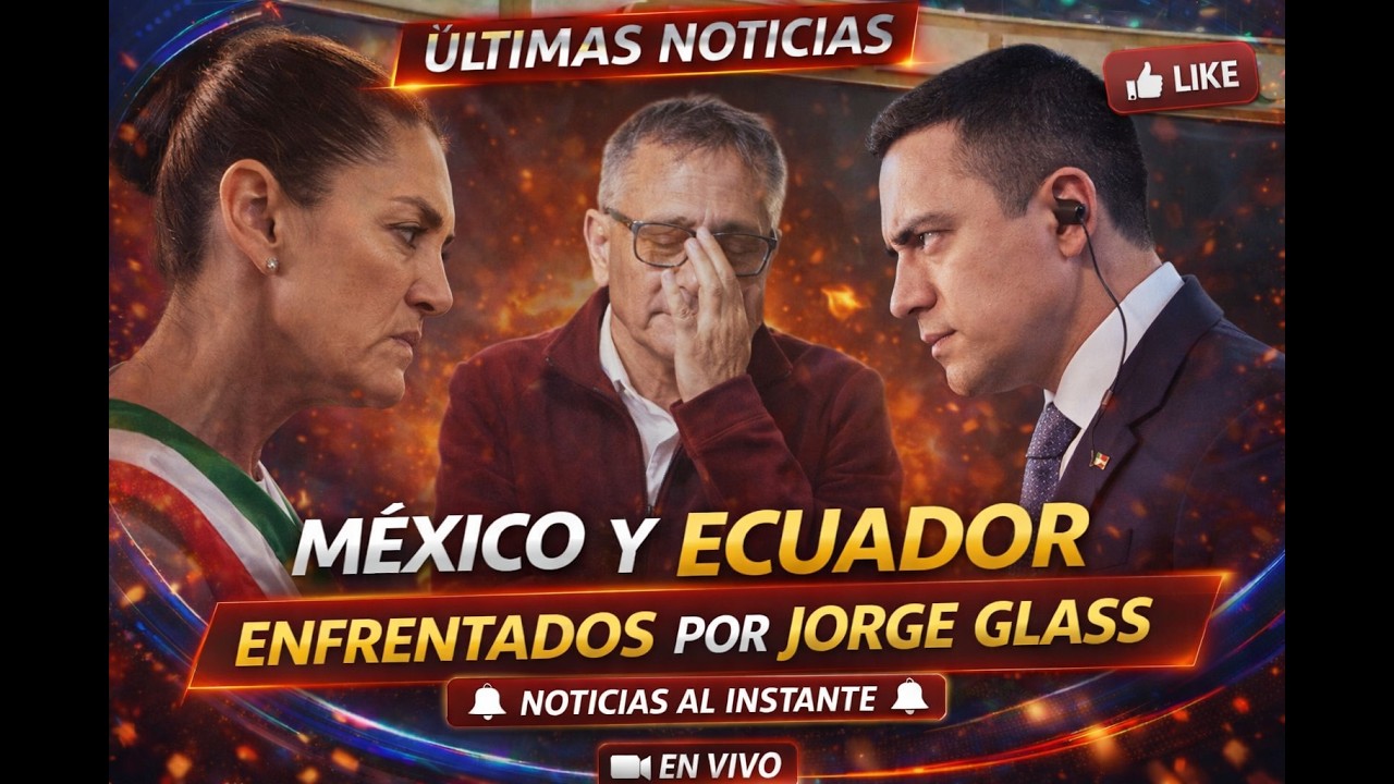 EN VIVO🔴ECUADOR en conflicto con MÉXICO hasta 2027 por aprehensión de Jorge Glass - Digital Noticias