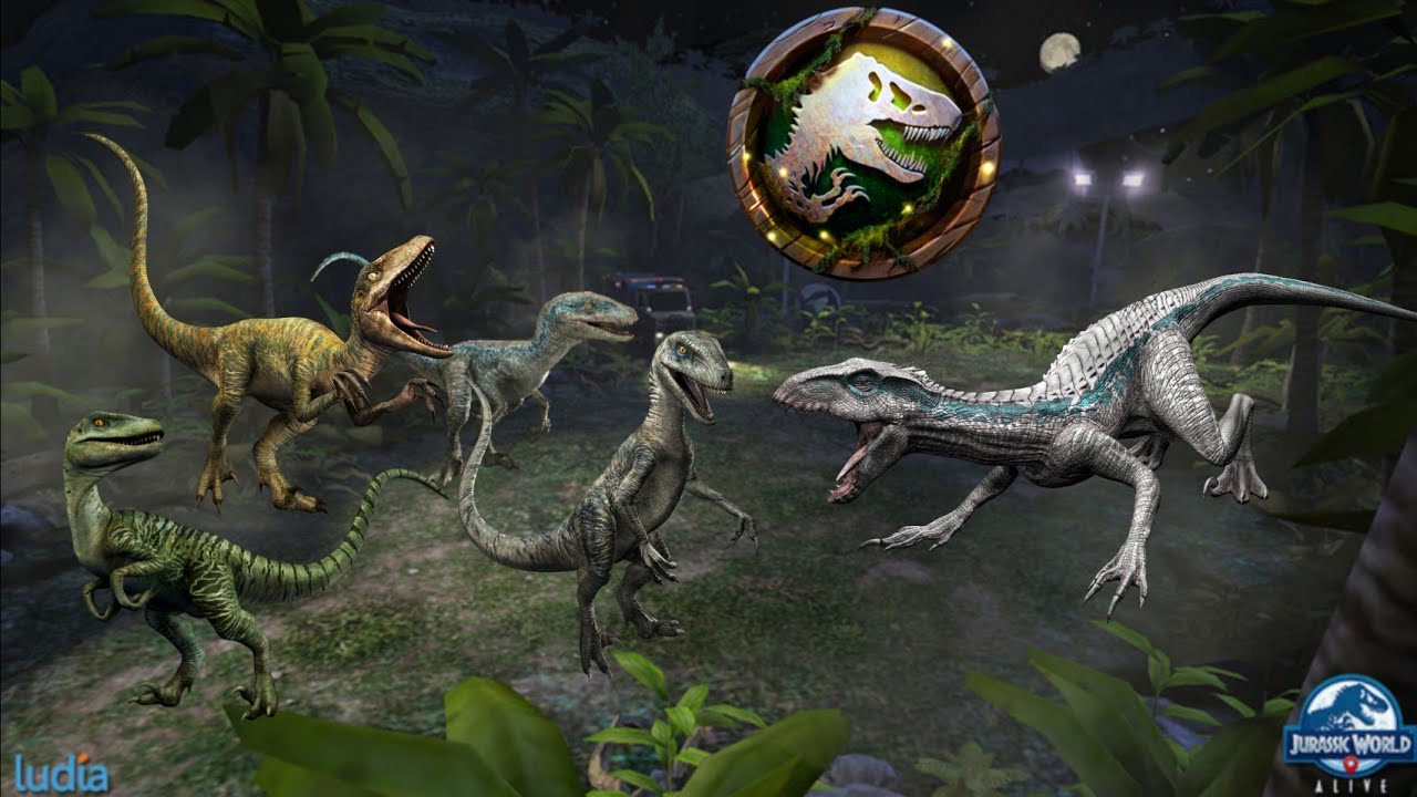 JW ALIVE Raptor Squad y indoraptor gen 2 - YouTube