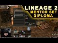Lineage 2 - Mentor Set (Immortal), Mentee Certificate, Diploma - Feoh Wizard Skills (Gameplay PT BR)