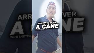 Blind Man Gets Arrested Over Cane