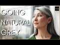 Gray Hair, Gray Hair Transition with Courtney Sosa - Around The Mic