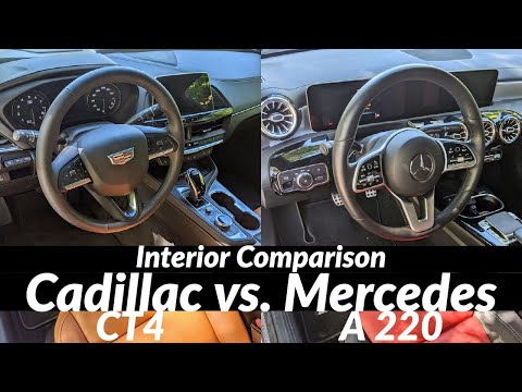 Mercedes Benz vs. Cadillac - Interior Comparison