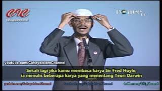 Dr  Zakir Naik Memberikan penjelasan tentang pandangan Teori Evolusi dengan pandangan Al-qur'an