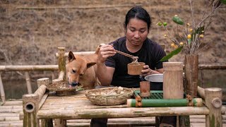 Make a Bamboo Tea Table, Search for Food in the Forest, Survive on the River | | EP. 329 by Rừng nhiệt đới 71,651 views 2 months ago 26 minutes