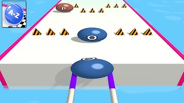 A-Z Run - NEW UPTADE COLOR BALLS All Levels Gameplay Android,ios