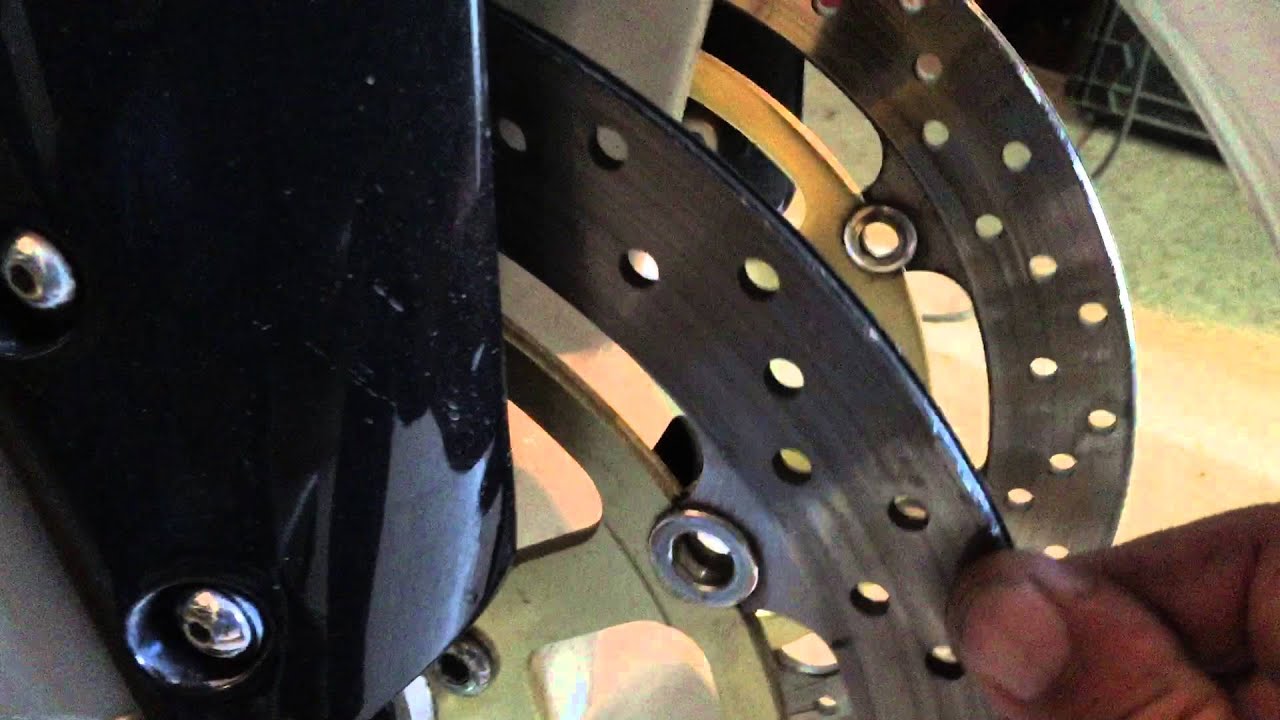 Warped disc gsxr YouTube