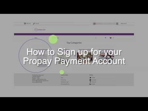 How to Signup for Propay Account