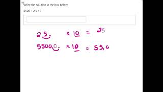 Division Practice Drill Solution 9