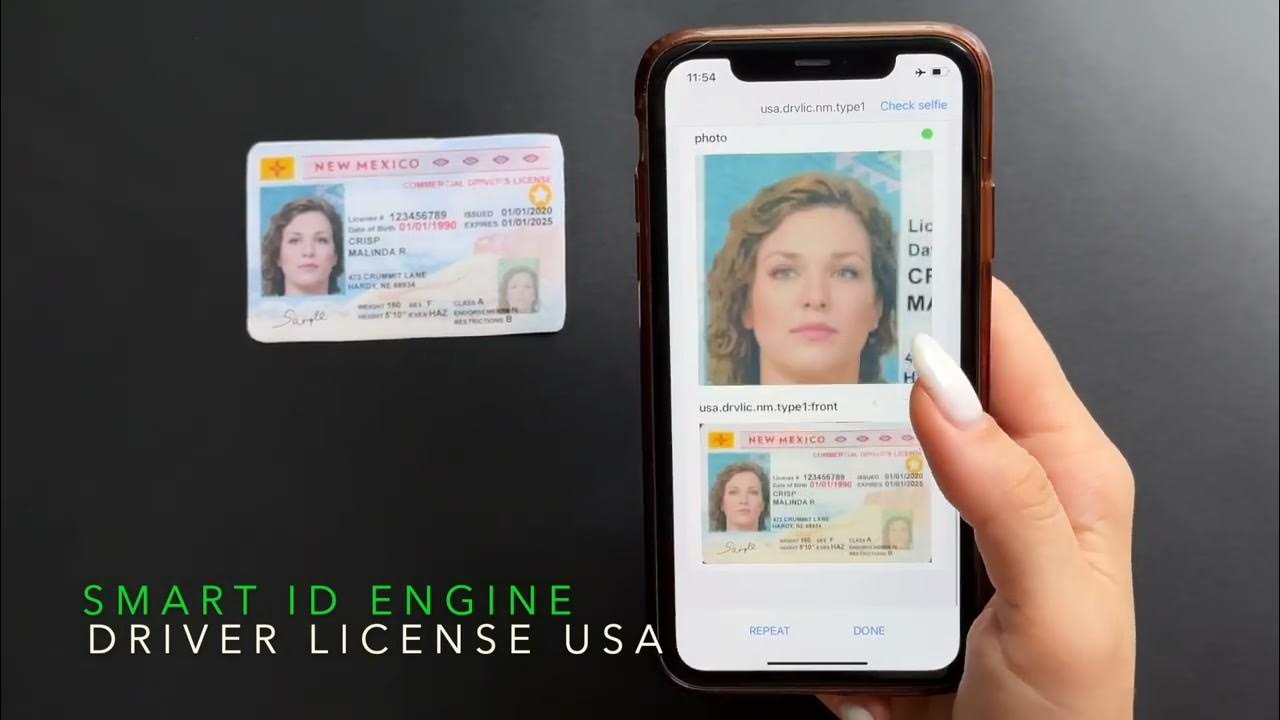 NEW MEXICO Drivers License Scanner Smart Engines YouTube