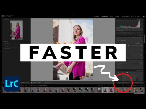 How to EDIT FASTER in LIGHTROOM - 5 Tips