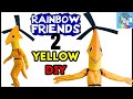 HELP! Yellow From Rainbow Friends 2 Caught Me &amp; Took ME FLYING IN REAL LIFE DIY