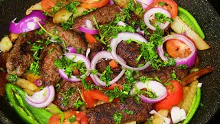 Afghan Shami Kabob Karahi Recipe