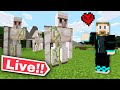 Making An Iron Golem ARMY In Hardcore Mode! | Minecraft Live Stream
