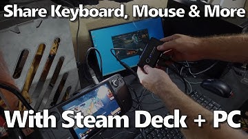 USB 3.0 4 port Switchbox (Steam Deck and PC Share Mouse/Keyboard/Drive)