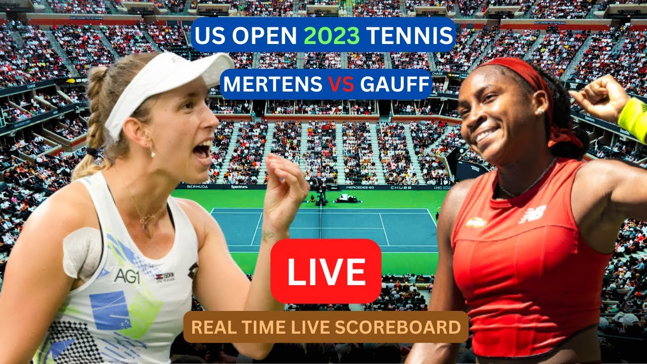 elise mertens live score