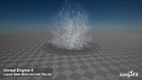 UE4 - Liquid Simulation With Vector Fields