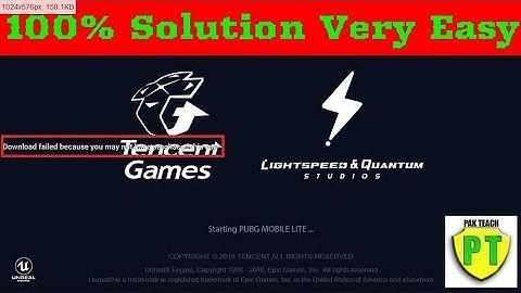 pubg mobile download faild because the resources could not be found ||How to download pubg lite