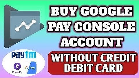 How to Buy Google Play Console Account in india || Google Play Console buy with Paytm upi