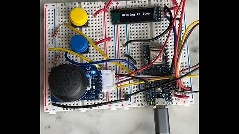 Arduino Nano 33 !oT WiFi Remote Control Prototype