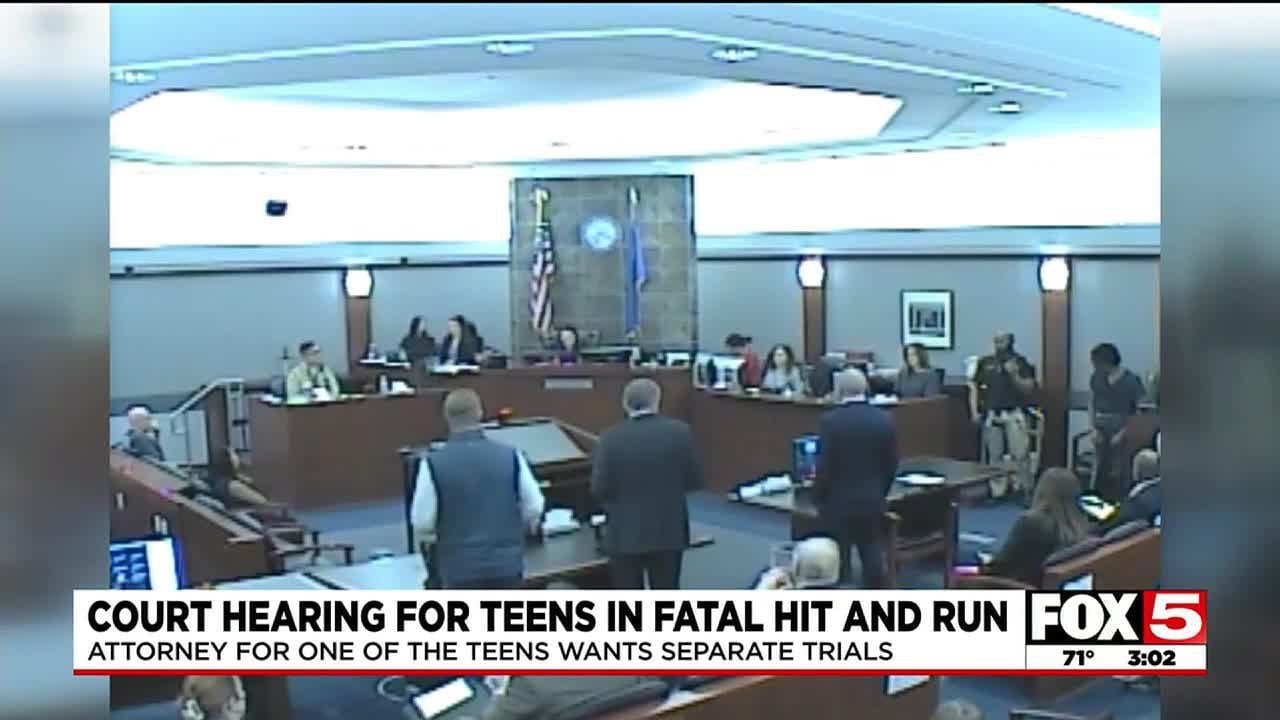 Court hearing for teens in deadly hit and run - YouTube