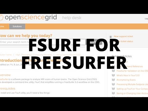Fsurf for FreeSurfer