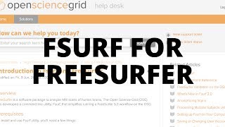 Fsurf for FreeSurfer