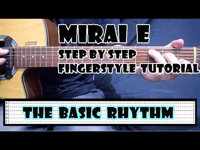 Mirai e - Kiroro | Fingerstyle Tutorial class=