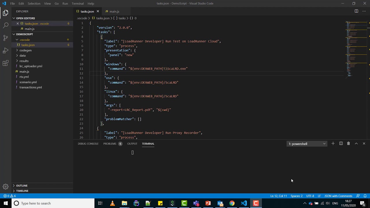 Micro focus loadrunner developer scalrd demo youtube