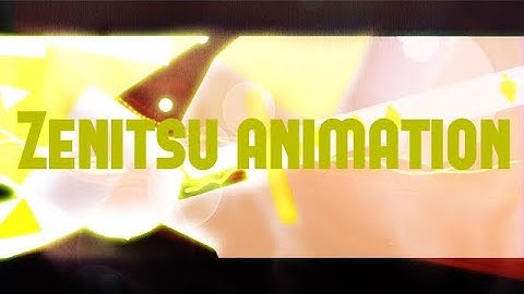 Sticknodes || Demon Slayer Zenitsu animation clip.