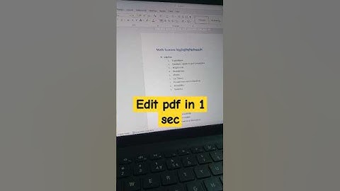 PDF Edit Kaise Kare | PDF Edit करना सीखें | Pdf edit kaise kare mobile se |