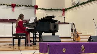 Anna Carter plays Silver Bells
