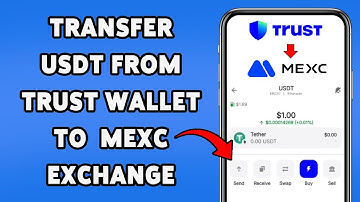 Transfer USDT From Trust Wallet To MEXC Exchange | Send USDT To MEXC Exchange 2025
