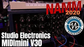 NAMM 2020   Studio Electronics MIDIMini V30