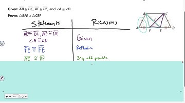 Geometry 4-6: Congruence in Overlapping Triangles