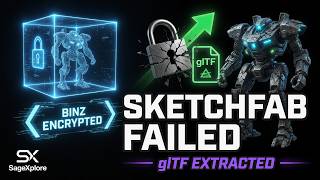 This Tool Exports Sketchfab Models to glTF (Research PoC)