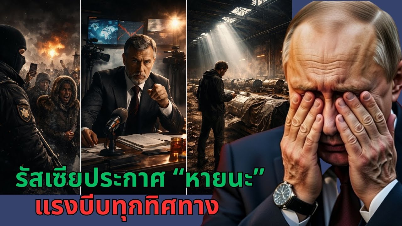 หายนะซ้อนหายนะในรัสเซีย: ไฟดับ-อาวุธพัง-เรือน้ำมันถูกยึด | แล้วทำไมถึงเริ่ม “ขู่เปิดศึกใหม่”?