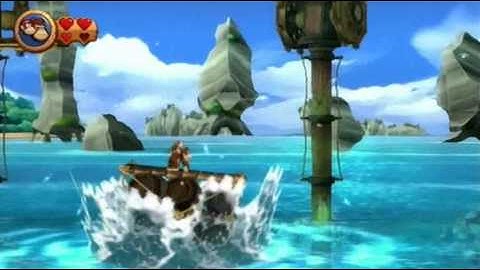 Donkey Kong Country Returns - World 2-1: Poppin