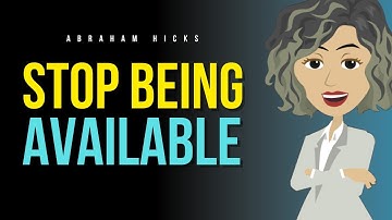 Als je emotioneel niet meer beschikbaar bent voor elke vibratie, verandert alles ✅ Abraham Hicks ...
